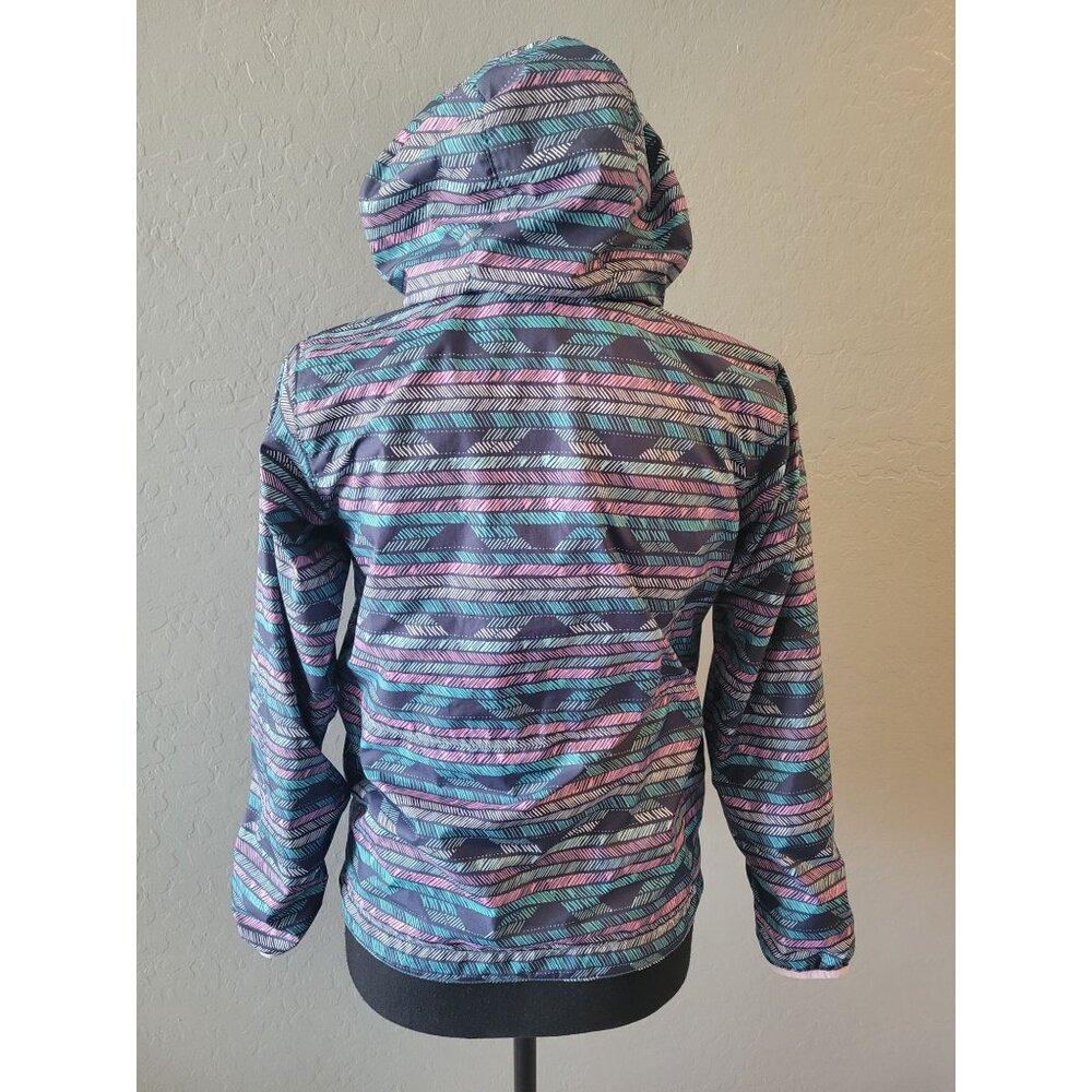 NWOT Columbia Pixel Grabber Reversible Jacket Girl Size M Outer Wear Lightwight - Picture 7 of 12